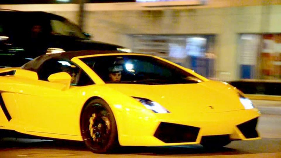 Justin Bieber těsně před tím, než byl zatčen